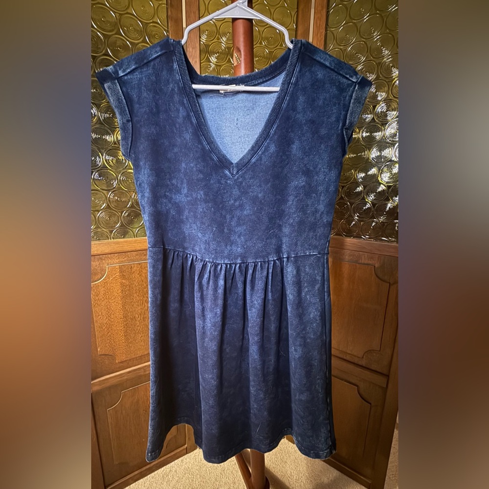 Jane and Delancey Dark Blue Mini Dress